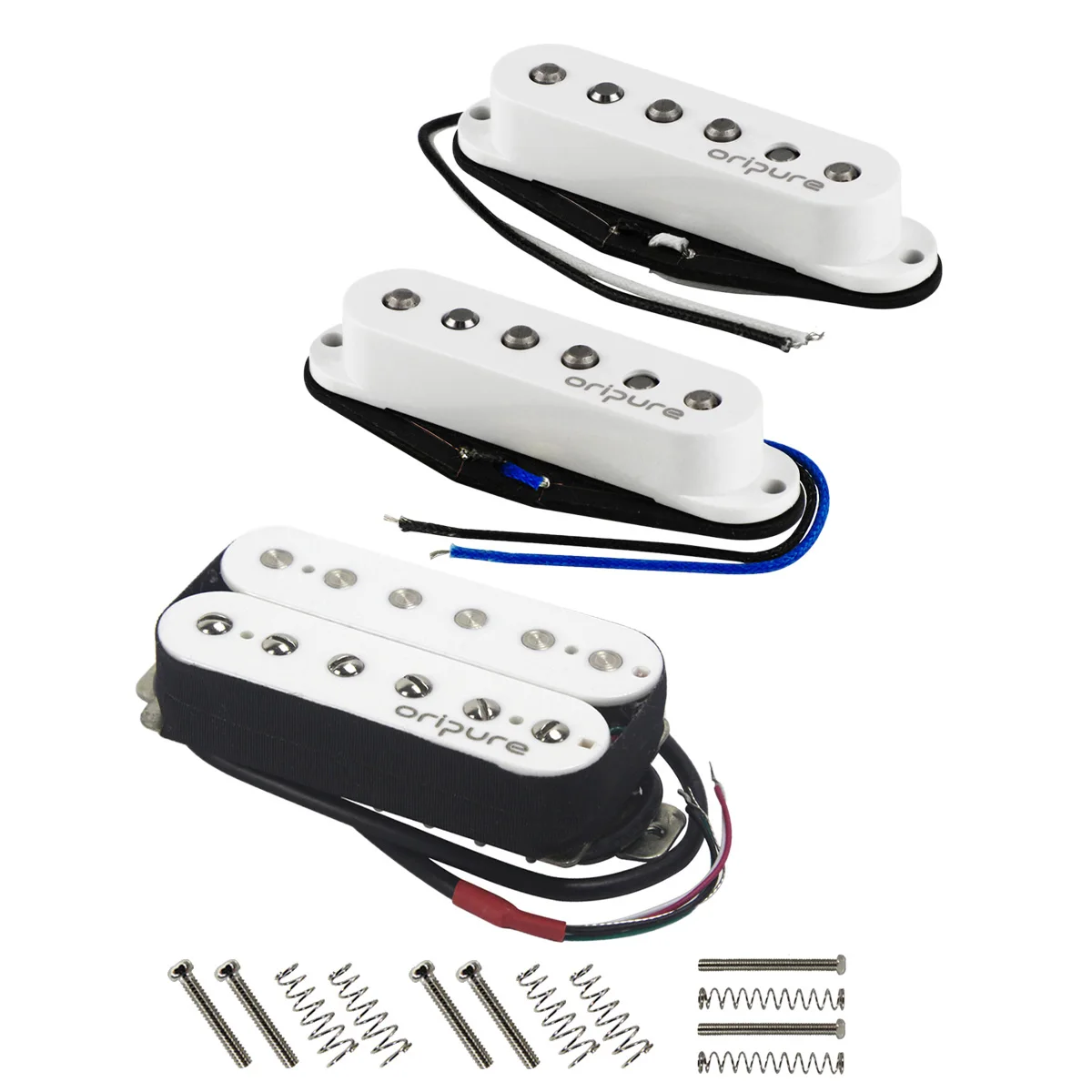Oripure Strat HSS набор звукоснимателей для гитары Alnico 5 Humbucker &amp Single Coil пикапы