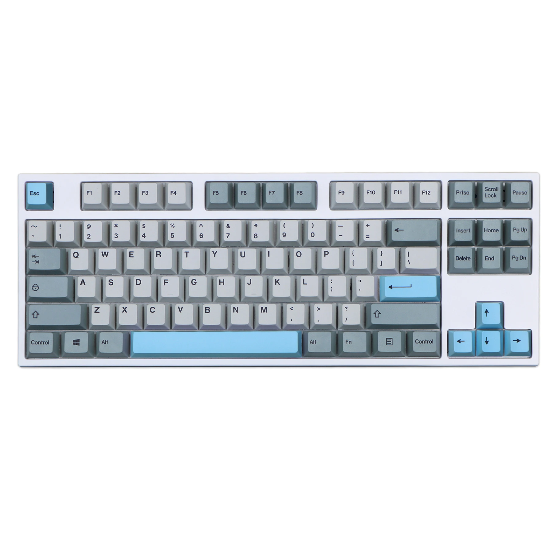 Chaves Conjunto Gmk Silenciado Keycaps Pbt Tintura Sublimação Cereja Perfil Keycap Retro Cinza Chaves Tampões para 64 68 980 Teclado Mecânico 151 - Imagem 2