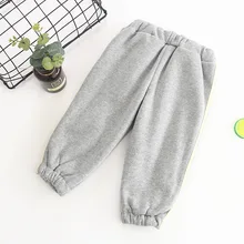 Спортивные штаны для девочек, зимние детские штаны, зимние плотные штаны с плюшевой подкладкой для девочек, штаны для мальчиков