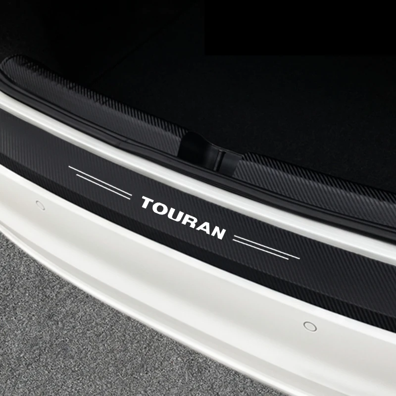 Наклейка на задний бампер багажника автомобиля для VW Volkswagen Touran 2003 2004 2005 2006 2007 2008