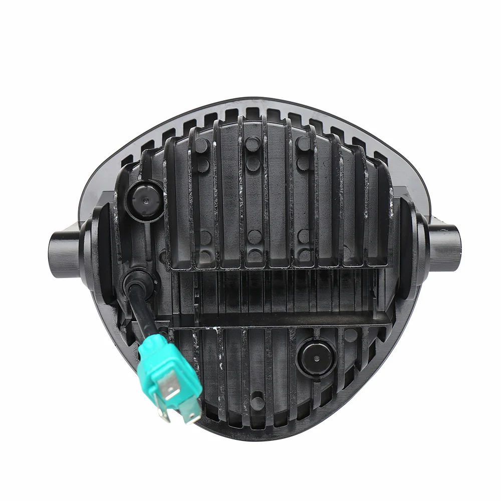 12V мотоциклетные фары круглый светодиодный фар дальнего света Универсальный налобный фонарь