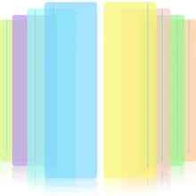 Leitura guiada destaque tiras colorido sobreposição leitura rastreamento réguas ajuda com reduzir o estresse visual (8 pacote)