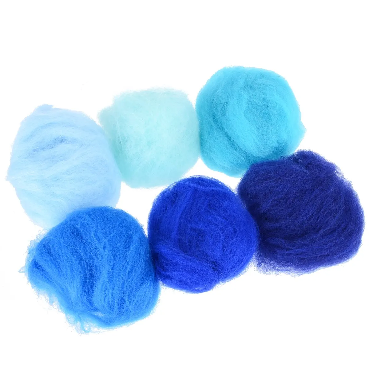 New 36 Colors 3g Felting Wool Fiber Wool Felt Starter DIY Kit For Needle Felting Material For DIY Handmade Crafts