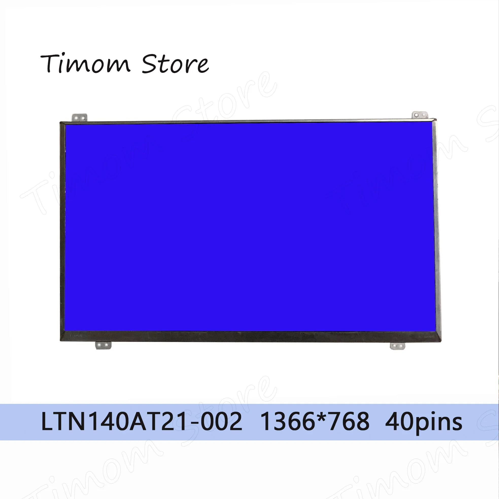 LTN140AT21 002 001 для Samsung брендовая оригинальная 1366*768 112PPI HD LVDS 40 контакты 45% NTSC матричный ЖК 60Hz 601|ЖК-экран ноутбуков|