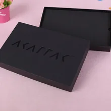 Логотип производителя на заказ роскошный подарок коробка для упаковки ювелирных изделий лак свадебное кольцо со светодиодной подсветкой шкатулка- PX11117