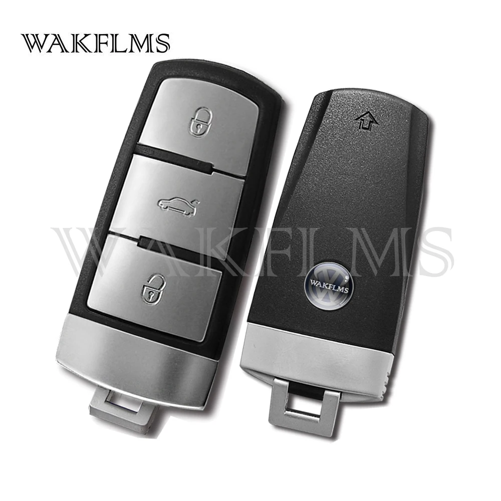 3 Buttons Smart Remote Car Key For Volkswagen (VW) Passat CC Passat Without Smart Key System 433MHz ID48 3C0 959 752 BA