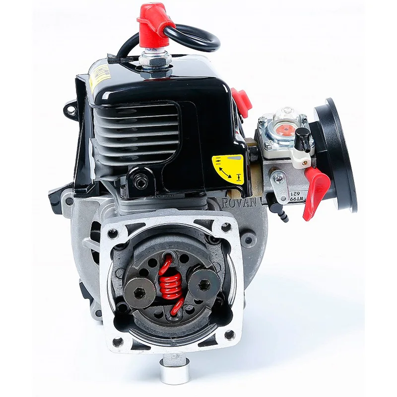30.5cc 4 болта двигатель подходит для 1/5 REDCAT LOSI 5IVE-T HPI Rovan Baja 5b 5 т км с 668 карбюратор Свеча зажигания 8000 об/мин сцепления