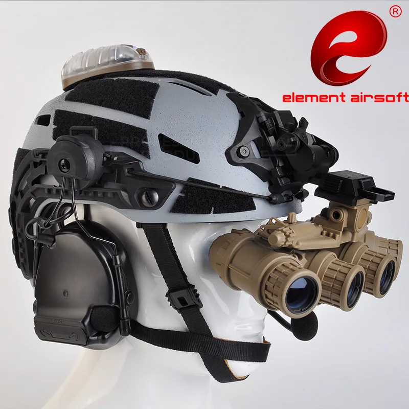 Детали для шлема Airsoft Element L4G24 CNC NVG алюминиевая рамка ночного видения PVS15/18|Шлемы| |