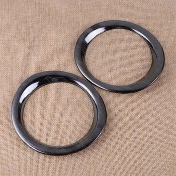 

CITALL 2pcs Interior Stainless Steel Black Dashboard Air Vent Trim Cover Decor Fit For Toyota Corolla 2016 2017 2018