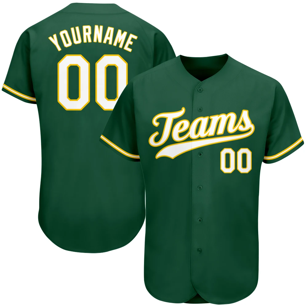 Baseball Jersey Personalized Printed Team Name/Numbers Make Your Own V-neck Sweat-absorbing Softball Sportswear for Men