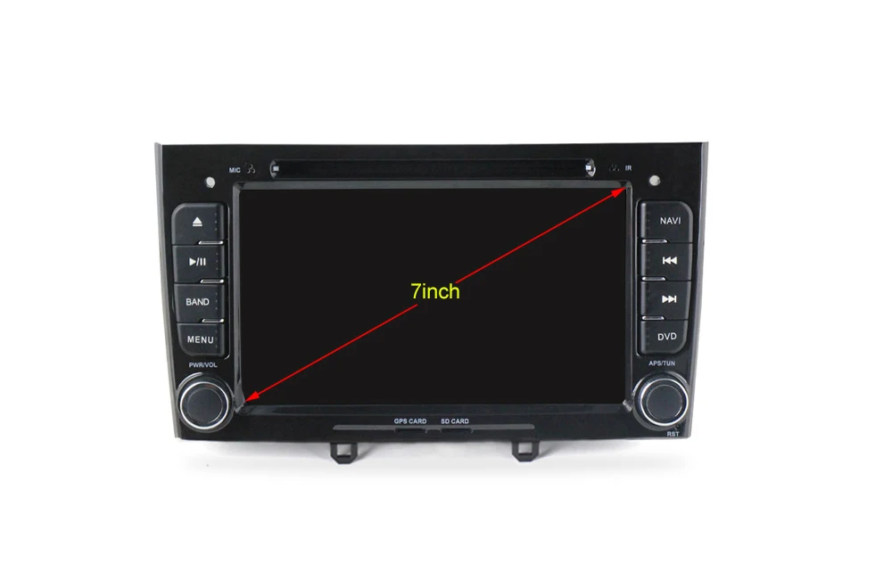 Perfect Navifly Android 9.1 Car DVD Player GPS Navigation Multimedia For peugeot 308 408 Radio 2009-2014 car Stereo Head Unit 2G RAM 32G 4