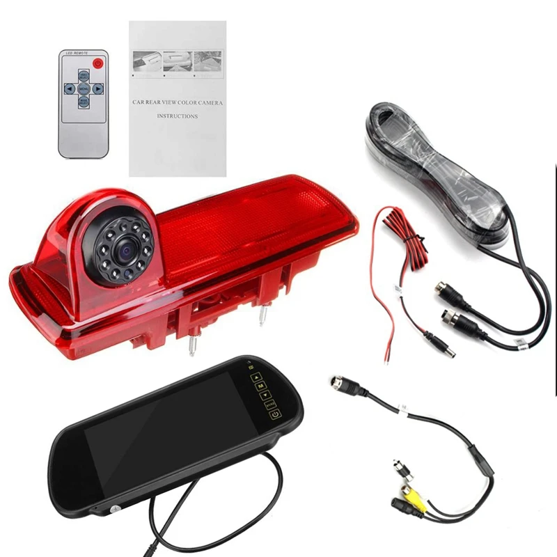 

Car Rear View Brake Light Backup Camera for 2014 Opel Vivaro/Renault Trafic Camera Waterproof Night Vision Brake Light 1/3 PC408