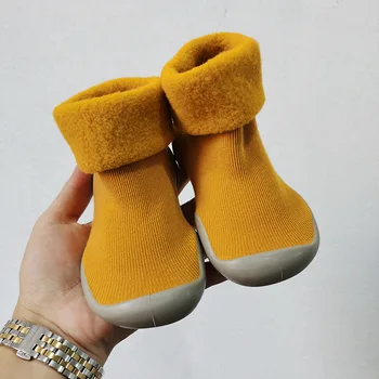 

Toddler Baby Shoes soft sole Newborn Infant First Walker cute home sock shoes