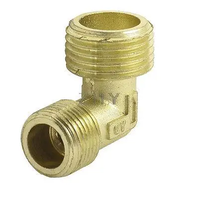 

Air Compressor Part 3/8"PT x 1/2"PT Male Thread Elbow Fitting Coupler