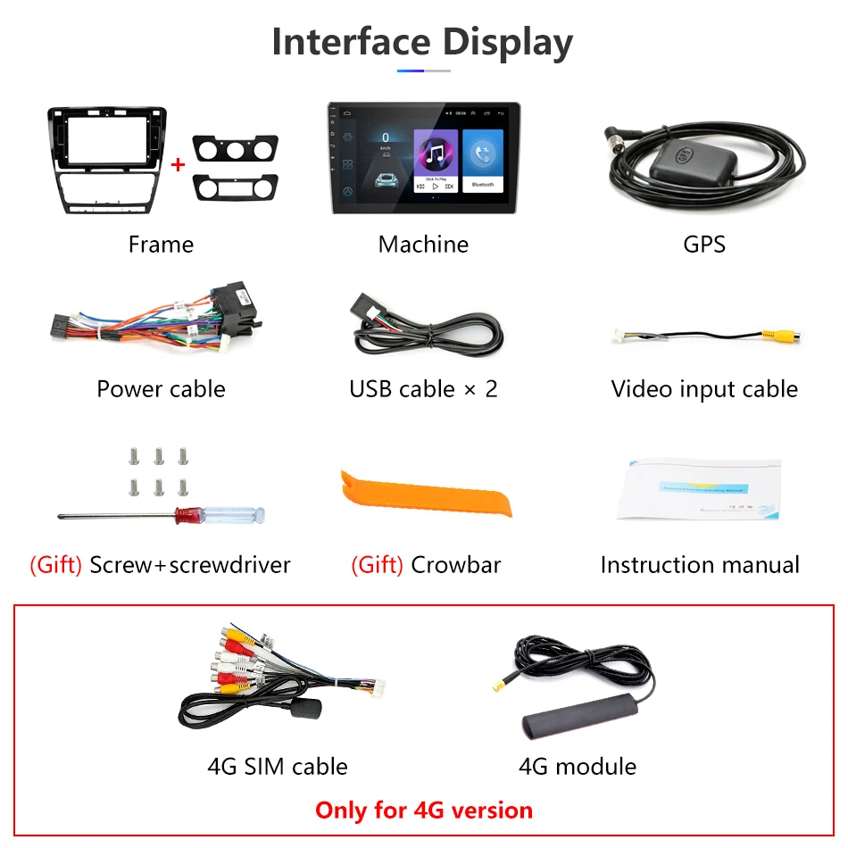 Cheap Jansite Android Car Radio for Skoda Octavia 2 A5 2008-2013 GPS navigation 4G Network WIFI audio player 2 din Radio Tuner 22