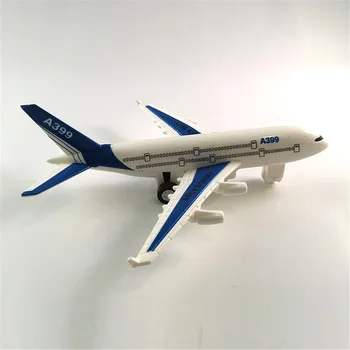 Air Bus Model Kids Children Fashing Airliner Passenger Plane Toy Passenger Model 1