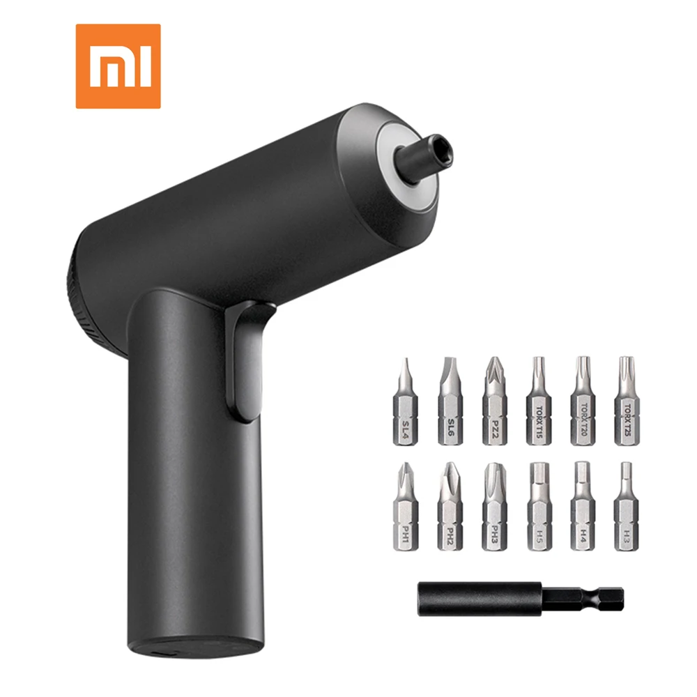 Электрическая мини дрель XIAOMI Перезаряжаемая беспроводная с литиевой