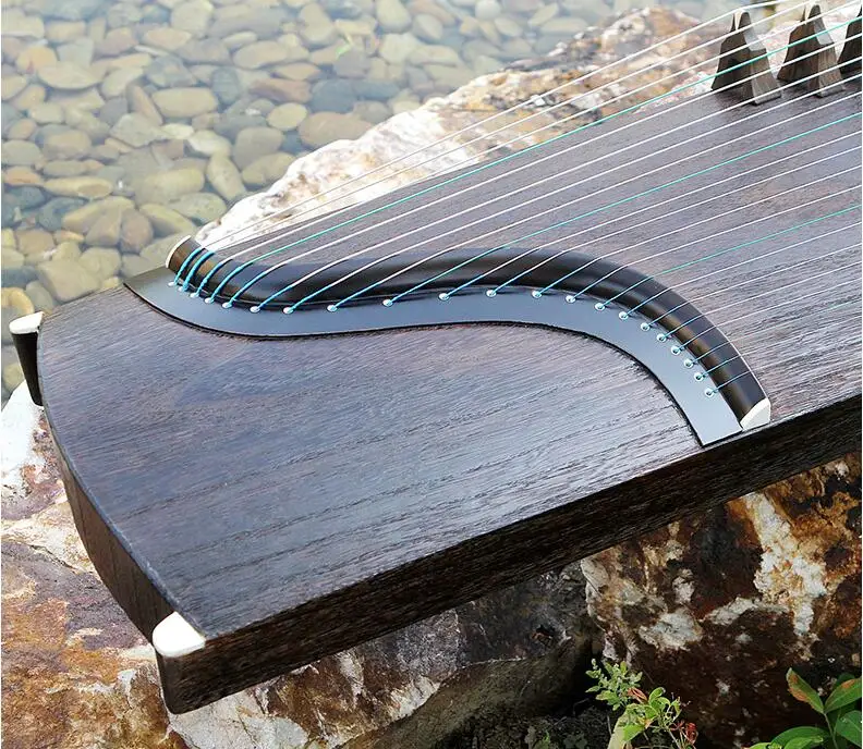 Профессиональный 21 струнный китайский zither первого класса паулуния guzheng профессиональные копки вставки solidwood Gu zheng zither