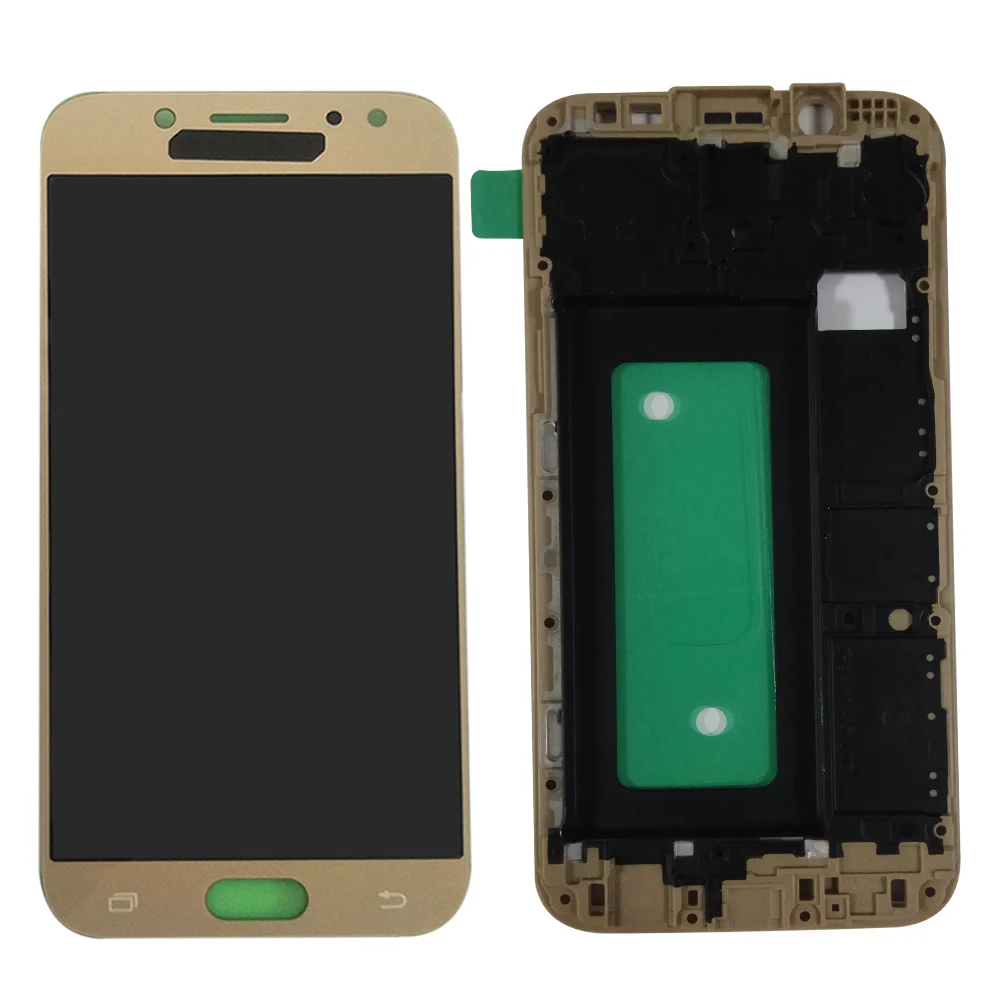 Can Adjust Brightness J530 LCD For Samsung GALAXY J5 J530F Display J530Y LCD Touch Screen Digitizer Assembly+Frame replace