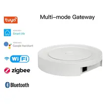 

Smart Gateway Hub ZigBee Bluetooth Mesh Device Multi Mode Gateway Bridge Smart Home Remote Control Works With Alexa Google Home