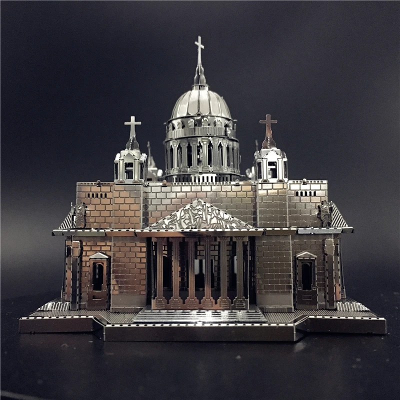 Модель MMZ NANYUAN 3D металлическая модель комплект Issakiv собор Сборная DIY лазерная
