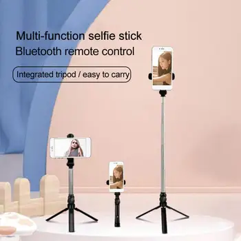 

XT10 Extendable Wireless Remote Selfie Stick Tripod Holder Mount Handheld Gimbal Mobile Phone Clip