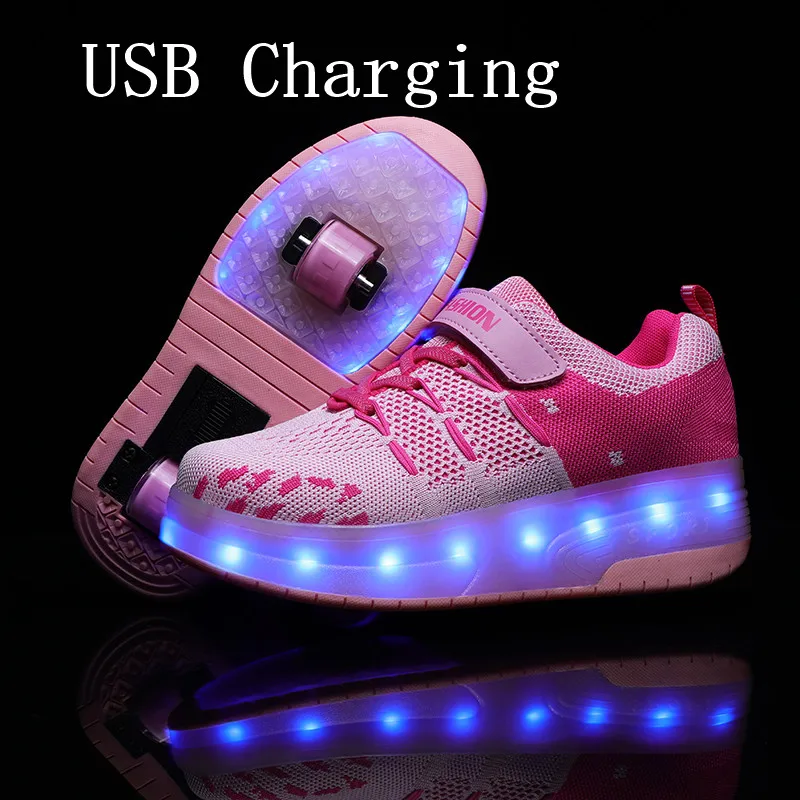 Новинка модный розовый светодиодный светильник с usb зарядкой для девочек и