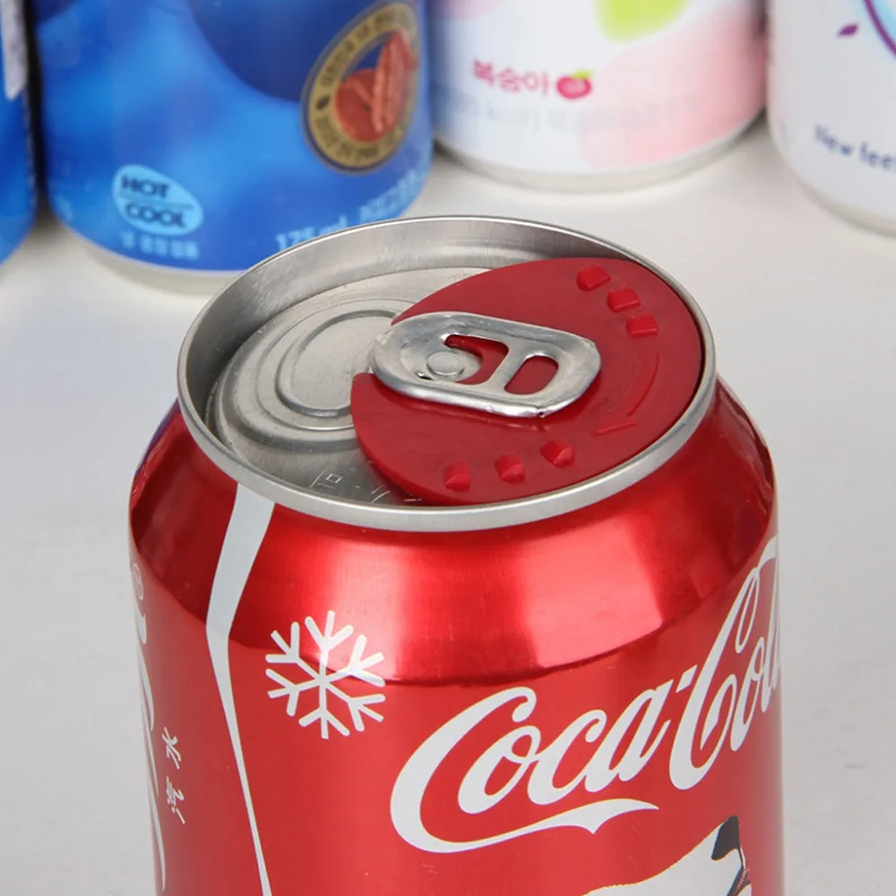 New 5PC Reusable Colorful Can Sealer High Quality Barricade Soda Protector Suit For Bottle Mouth Can Sealer FD