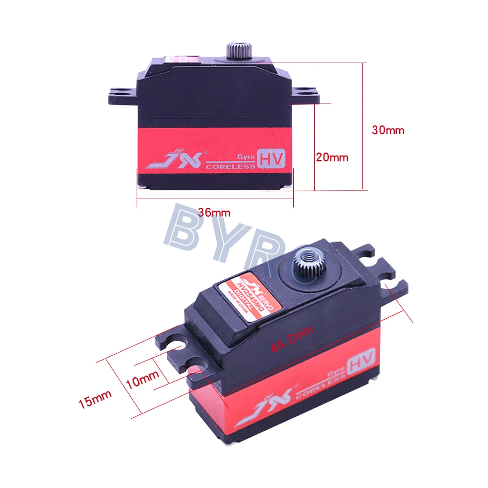 JX PDI-HV2546MG 25g Metal Coreless Servo For Align TREX 450 500