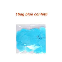 1 bag blue confetti