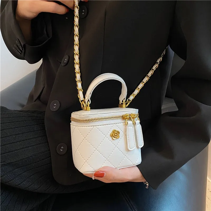 Small Square Box Women\'s Bag 2021 New Designer Fashion Trend Shoulder Handbags Female Cross Body Bags for Travel Ladies Wallet