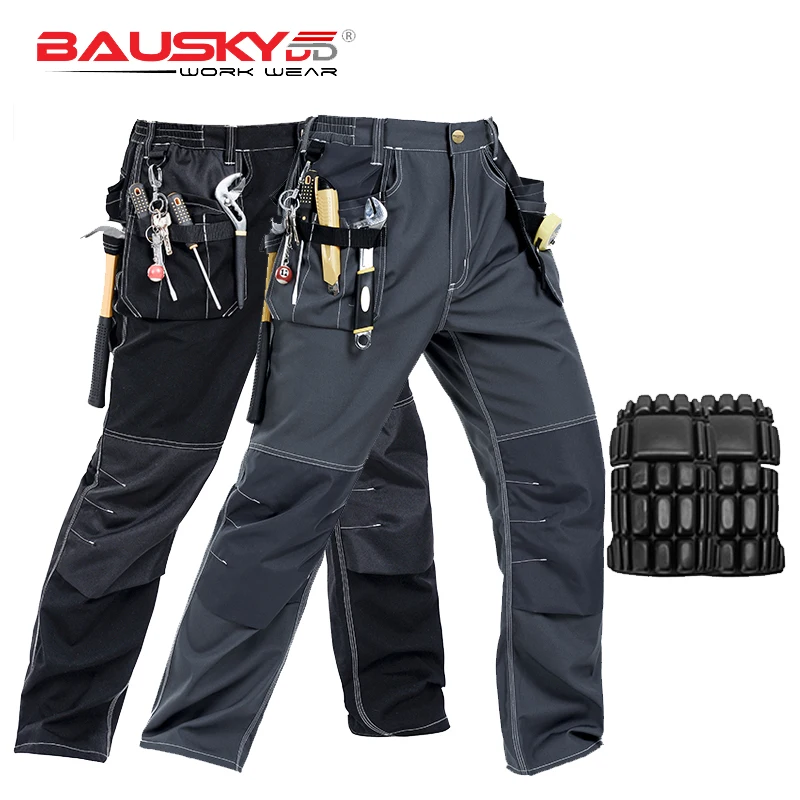 Высокое качество Craftsman мужские рабочие брюки рабочая одежда с несколькими карманами рабочие брюки механик Спецодежда Быстрая