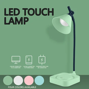

LED Touch Table Lamp USB Desk Luminaire Bedroom Bedside Abajur Escritorio Office Reading Study Liseuse Studio Night Light