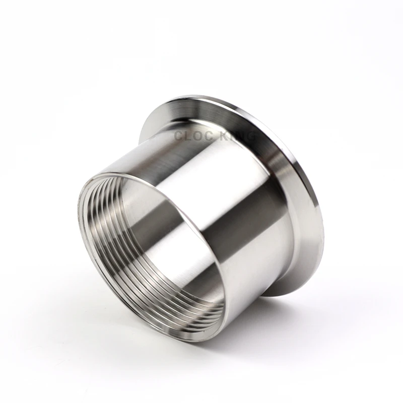 1/8&rdquo; 1/4&ldquo; 1/2" 3/4&rdquo; 1&rdquo; 1-1/4&rdquo; BSPT Sanitary Stainless Steel SS304/316L Female Threaded Ferrule Pipe Fittings Tri-Clamp Adapters hose pipe fitting,pipe fitting,water pipe fitting