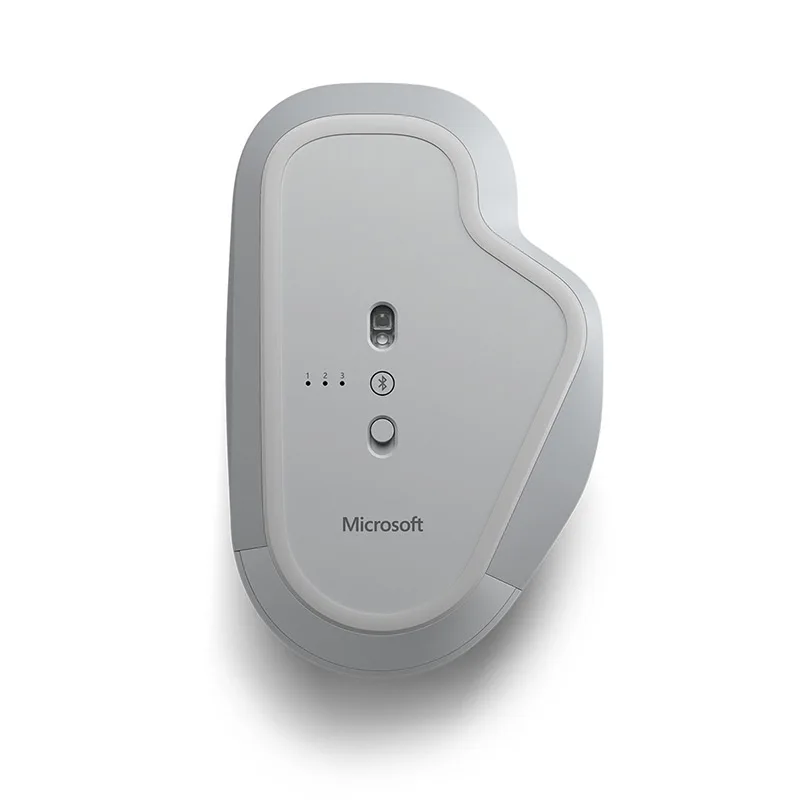 Точная Беспроводная Bluetooth Мышь Microsoft эргономичный дизайн для ноутбука Офисная