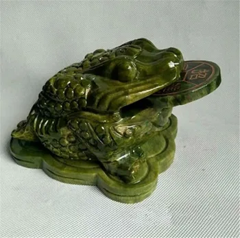 

Copper Statue Collection Chinese Natural Jade Jade Carving Ornaments Jade Carved Jade Feng Shui Decoration Toad Animal Statue