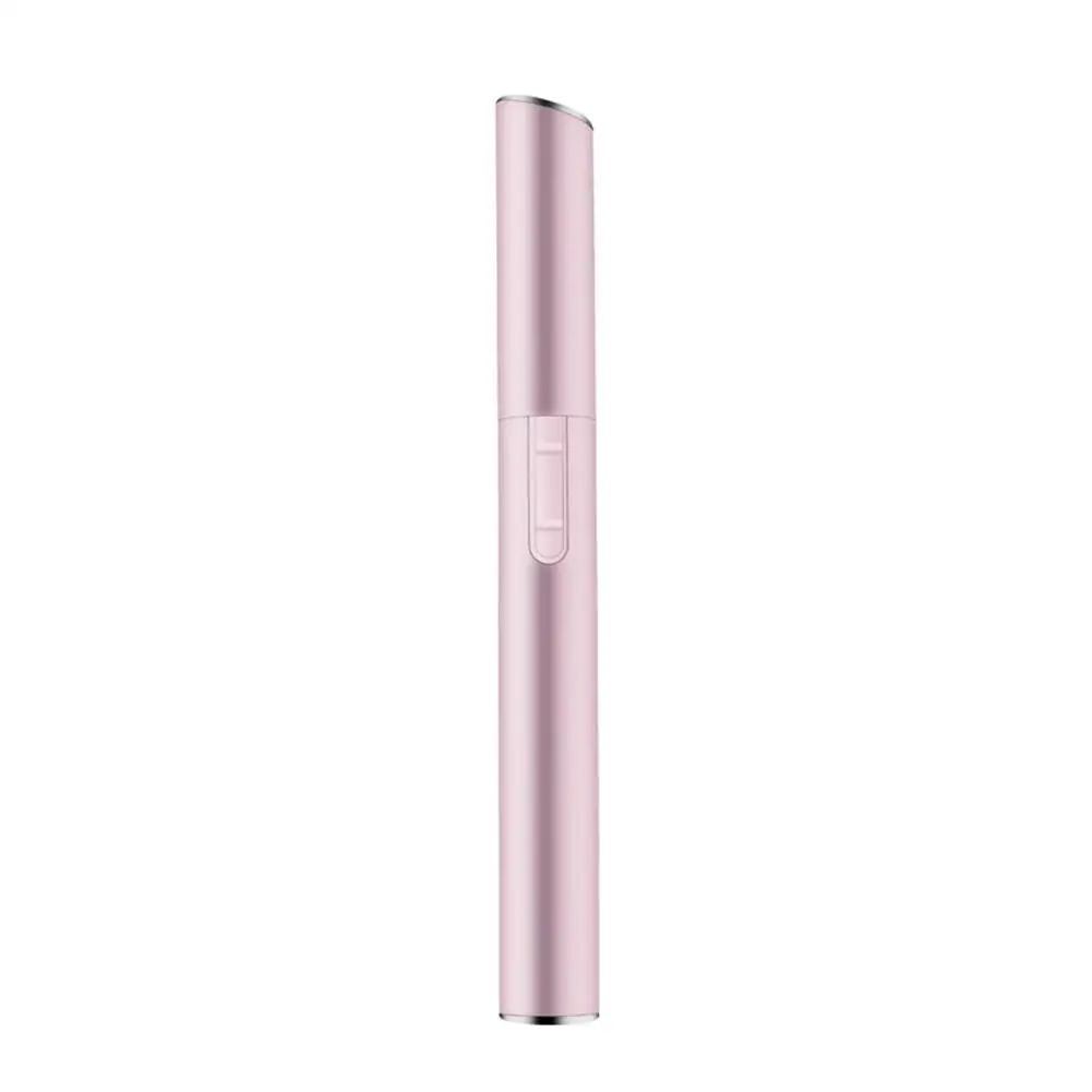 Многофункциональная губная помада триммер для бровей брови удаление волос Эпилятор ручка гипоаллергенный мини-электробритва безболезненный - Цвет: Pink