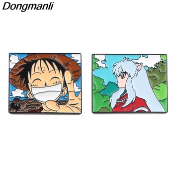 

P4415 Wholesale 20pcs/lot Cartoon Anime Metal Enamel Pins and Brooches for Women Fashion Lapel Pin Backpack Bags Badge Gifts