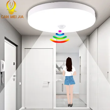 

PIR motion sensor Led ceiling lights 220V 12W 18W 50W 20W modern ceiling lamp mount lighting fixture for living room