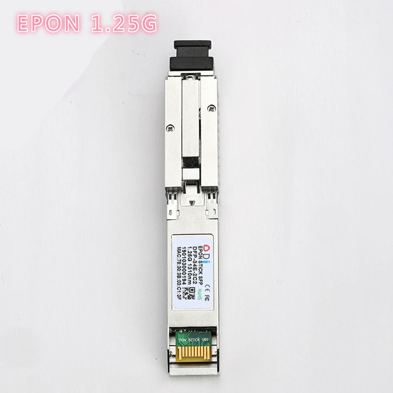 E/GXPON SFP ONU Stick с MAC SC разъем c DDM pon модуль 1490/1330nm 1 25/2 5G XPON/EPON/GPON (1 244 Гбит/с/2 55G)802.3ah