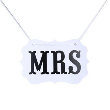 

5-pack Creativity MR & MRS Wedding Garlands for Wedding Party Garland Banner Photo Booth Photography Props Prom Party Supplies