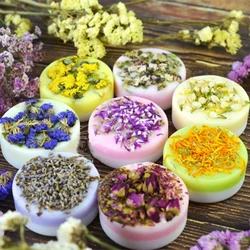 1 PC General Hydrating Moisturizing Round Oil Control Mite Removal Handmade Face Soap