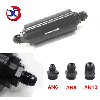 

Automobile refitted 50mm AN6 AN8 AN10 fuel filter gasoline filter
