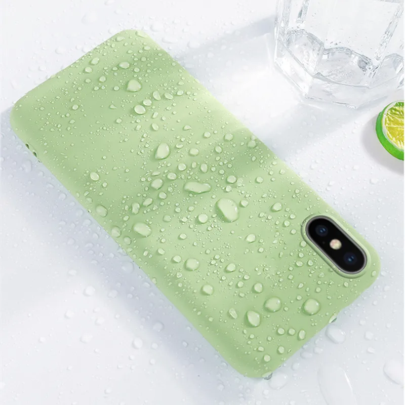 Чехол для iphone 11 Pro роскошный мягкий жидкий силиконовый защитный чехол телефона