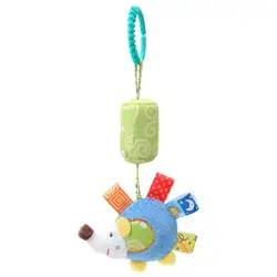 Детская игрушка для новорожденных плюшевые коляска игрушки, погремушки для младенцев, зарядные батареи для мобильных телефонов с