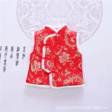 Г. стиль, детский костюм в китайском стиле, жилет новая стильная праздничная одежда для мальчиков и девочек на осень и зиму