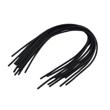 

New 10Pcs Rubber Tubes for Bamboo Hammers Beaters Yangqin Chinese Dulcimer Parts (Black)