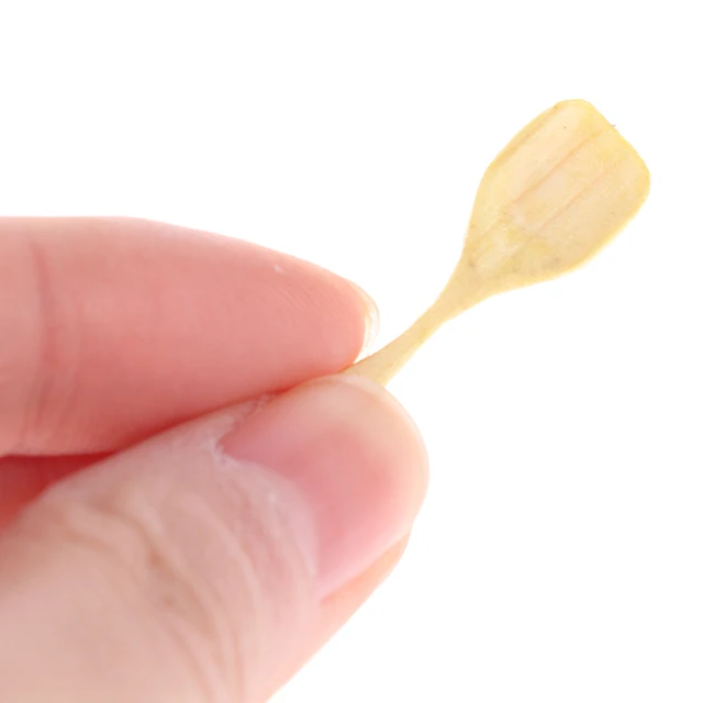 1:12 Dollhouse Miniature Mini Different Kinds Shovel Soup Spoon Kitchen Tool Utensils For Dollhouse Decoration 5