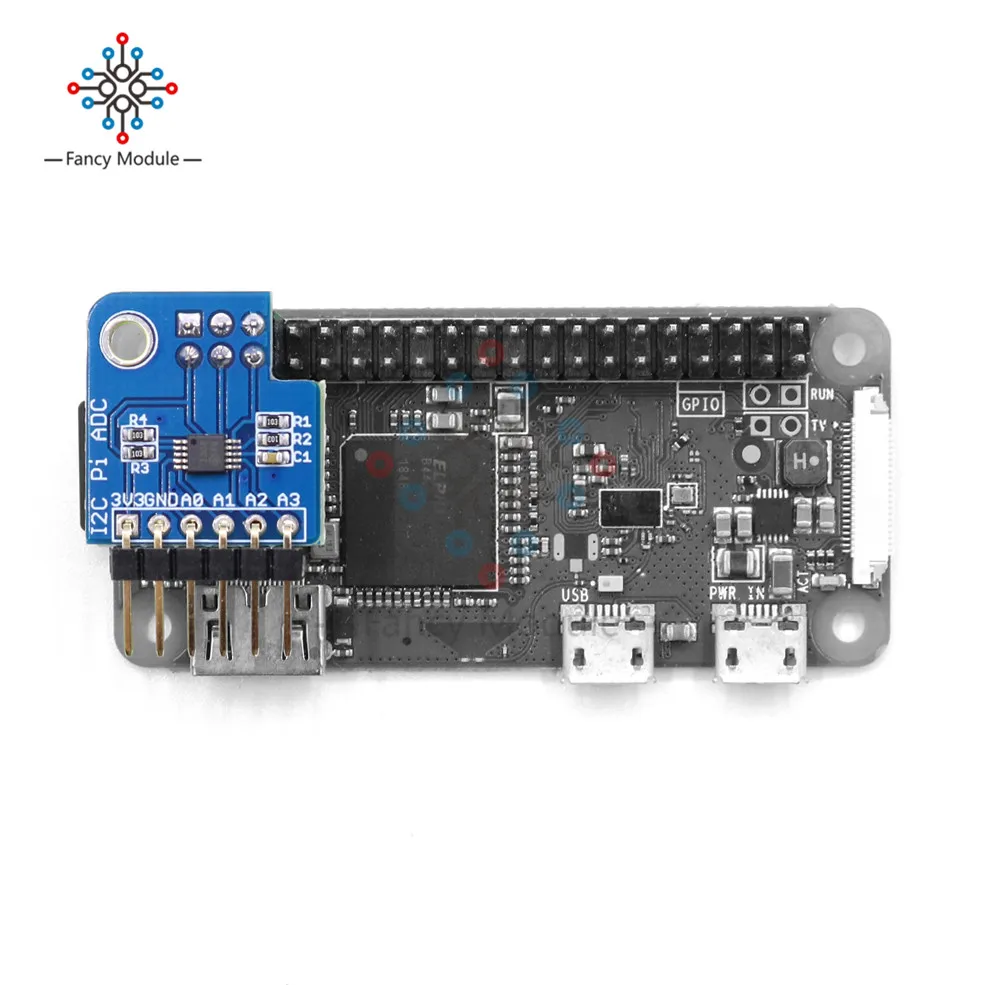 Diymore ADS1115 IEC серийный Pi ADC IIC Серийный модуль программируемая плата для Raspberry 1 2 3 Zero A