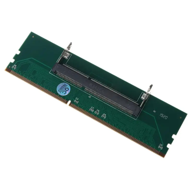 2020 New DDR3 SO DIMM to Desktop Adapter DIMM Connector Memory Adapter Card 240 to 204P Desktop Computer Component Accessories